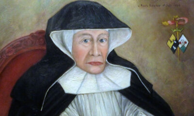Portret van abdis Joanna Maria van Doorselaer de ten Ryen (1782-1863)