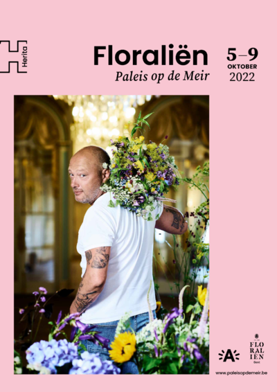 Affiche Floraliën in het Paleis op de Meir 2022